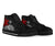 Polynesian Hawaii High Top Shoes - Polynesian Turtle (Red) - Polynesian Pride