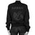 Hawaii Kakau Polynesian Anchor Women's Bomber Jacket - Grey - Polynesian Pride