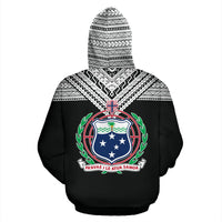 Samoa All Over Hoodie Samoan Style - Polynesian Pride