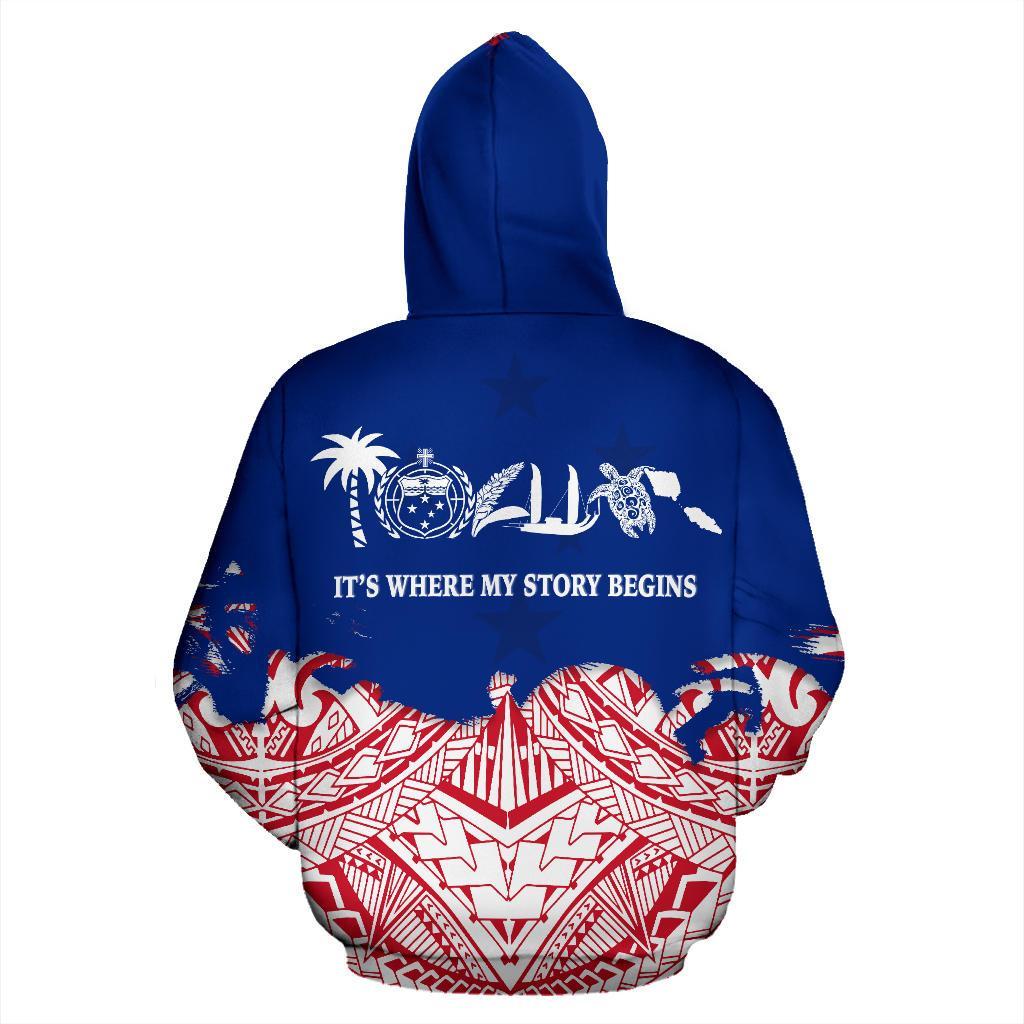 Samoa Hoodie Samoa Where My Story Begins Special Version - Polynesian Pride