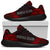 Norfolk Island Sport Sneakers - Polynesian Tattoo Red - Polynesian Pride