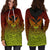 Hawaii Women's Hoodie Dress - Polynesian Circle Pattern - Polynesian Pride