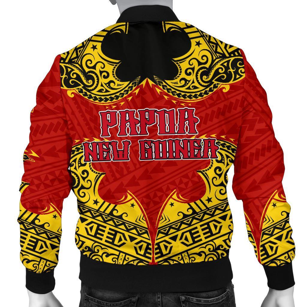 Papua New Guinea Men's Bomber Jacket Melanesia - Polynesian Pride