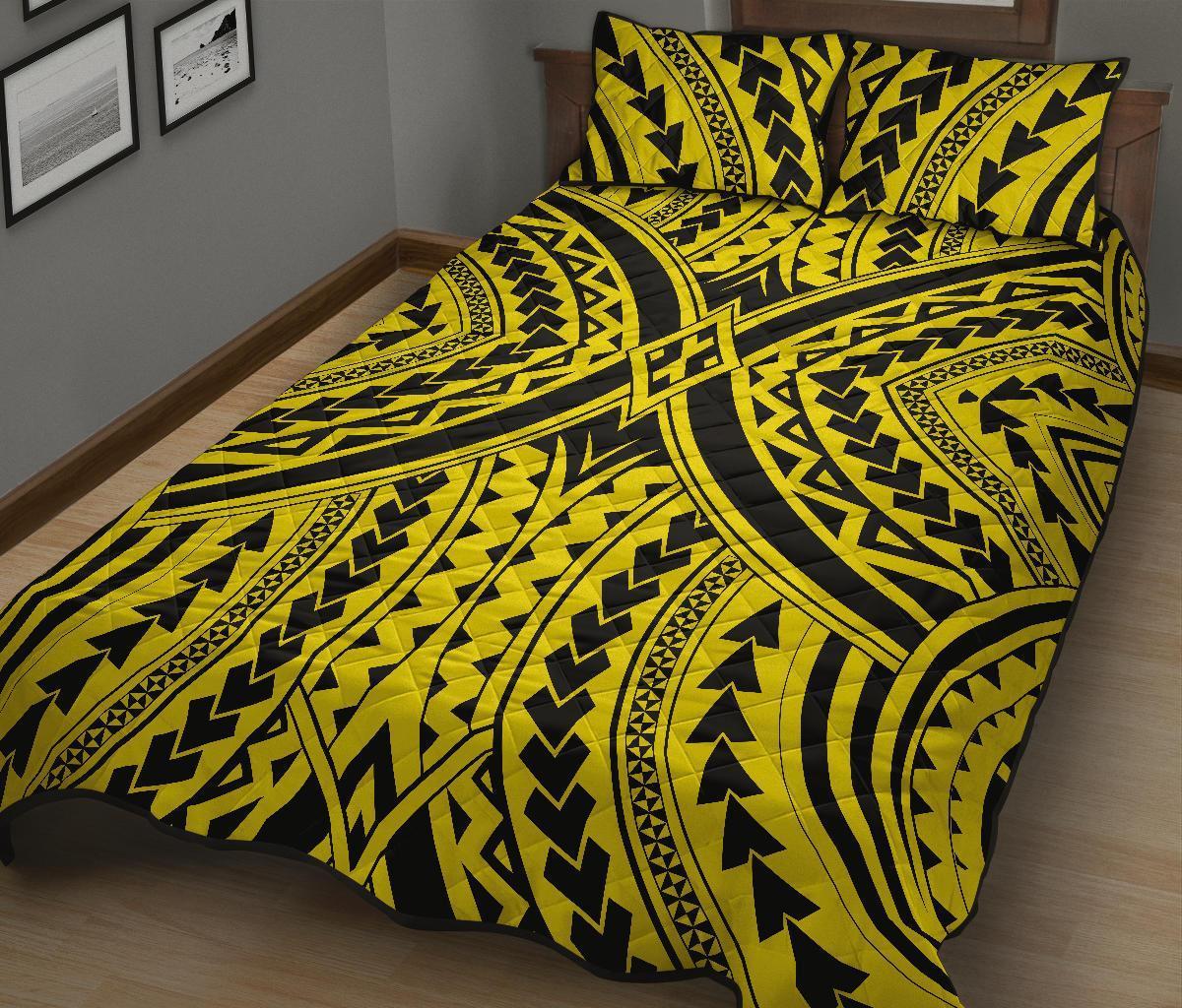 Hawaii Quilt Bed Set Polynesia Tradition AH - Polynesian Pride