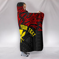 Hawaii Custom Personalised Hooded Blanket - Polynesian Whale Tail - Polynesian Pride