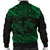 Hawaii Polynesian Men's Bomber Jacket - Green Sea Turtle - Polynesian Pride