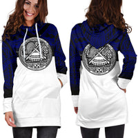 American Samoa Hoodie Dress - American Samoa Seal Special - Polynesian Pride