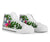 Marshall Islands High Top Shoes White - Turtle Plumeria Banana Leaf Crest - Polynesian Pride