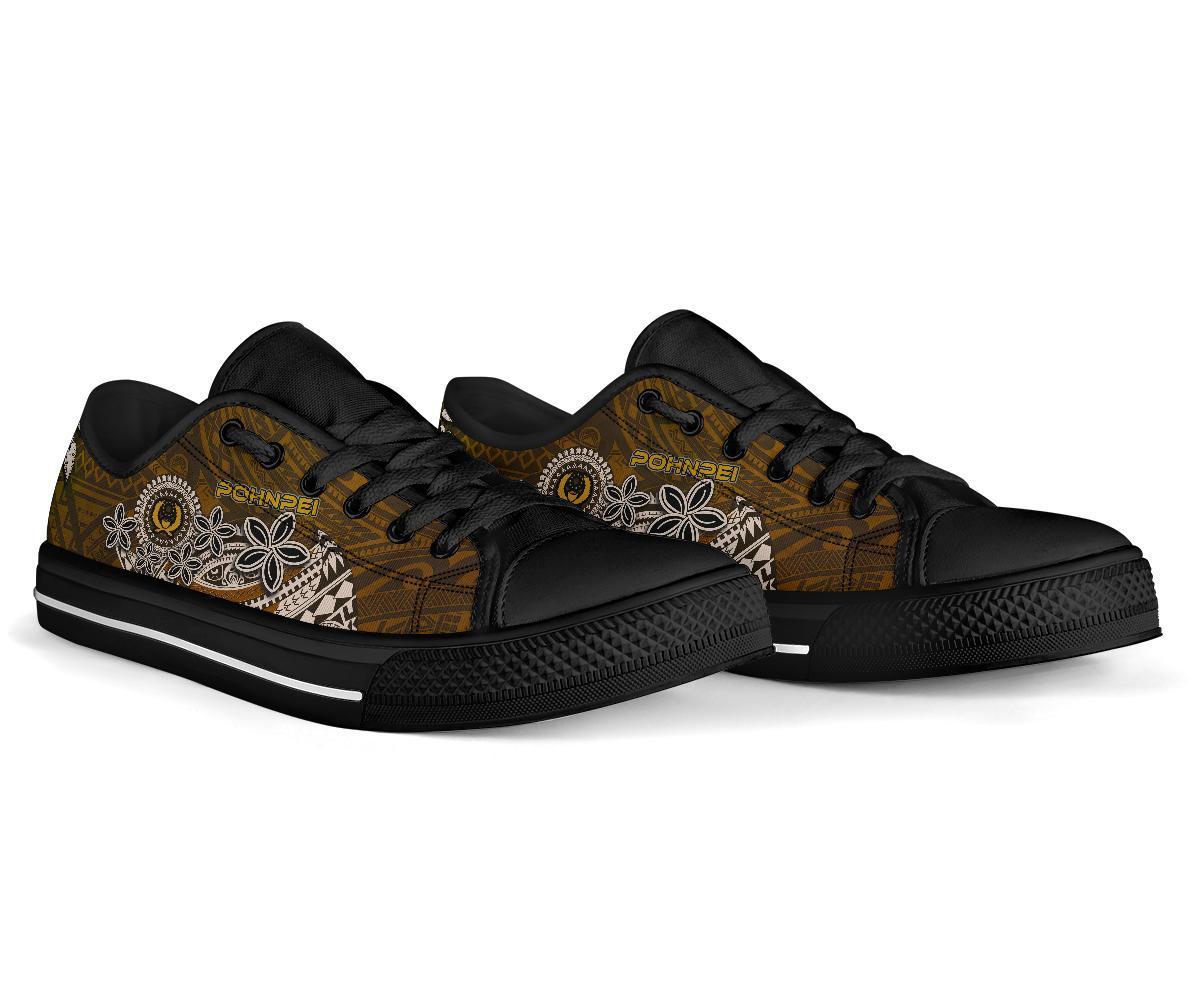 Pohnpei Low Top Shoes - Polynesian Boar Tusk - Polynesian Pride