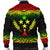 Kosrae Men's Bomber Jacket - Fog Reggae Style - Polynesian Pride