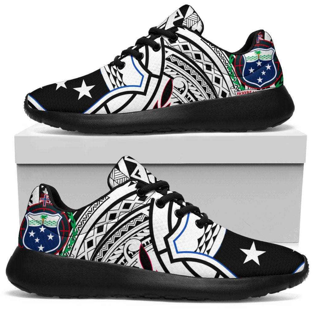 Samoa Sport Sneaker - Coat Of Arm - Polynesian Pride