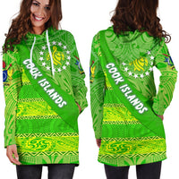 Cook Islands Women Hoodie Dress Polynesian Victorian Vibes - Polynesian Pride