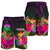 Tuvalu Men's Shorts - Summer Hibiscus - Polynesian Pride