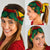 Hawaii Colorful Polynesian Mauna Kea Goddess Pele Bandana 3 - Pack - AH - Yellow - Polynesian Pride