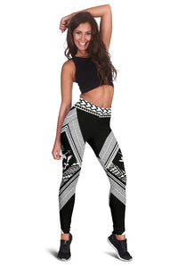 Cook Islands Leggings White - Polynesian Pride