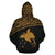Papua New Guinea Polynesian ll Over Hoodie Gold Curve - Polynesian Pride