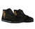 Polynesian High Top Shoes - Gold Pineapple - Polynesian Pride