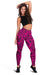 Polynesian Kakau Turtle Pink Hawaii Women's Leggings AH - Polynesian Pride