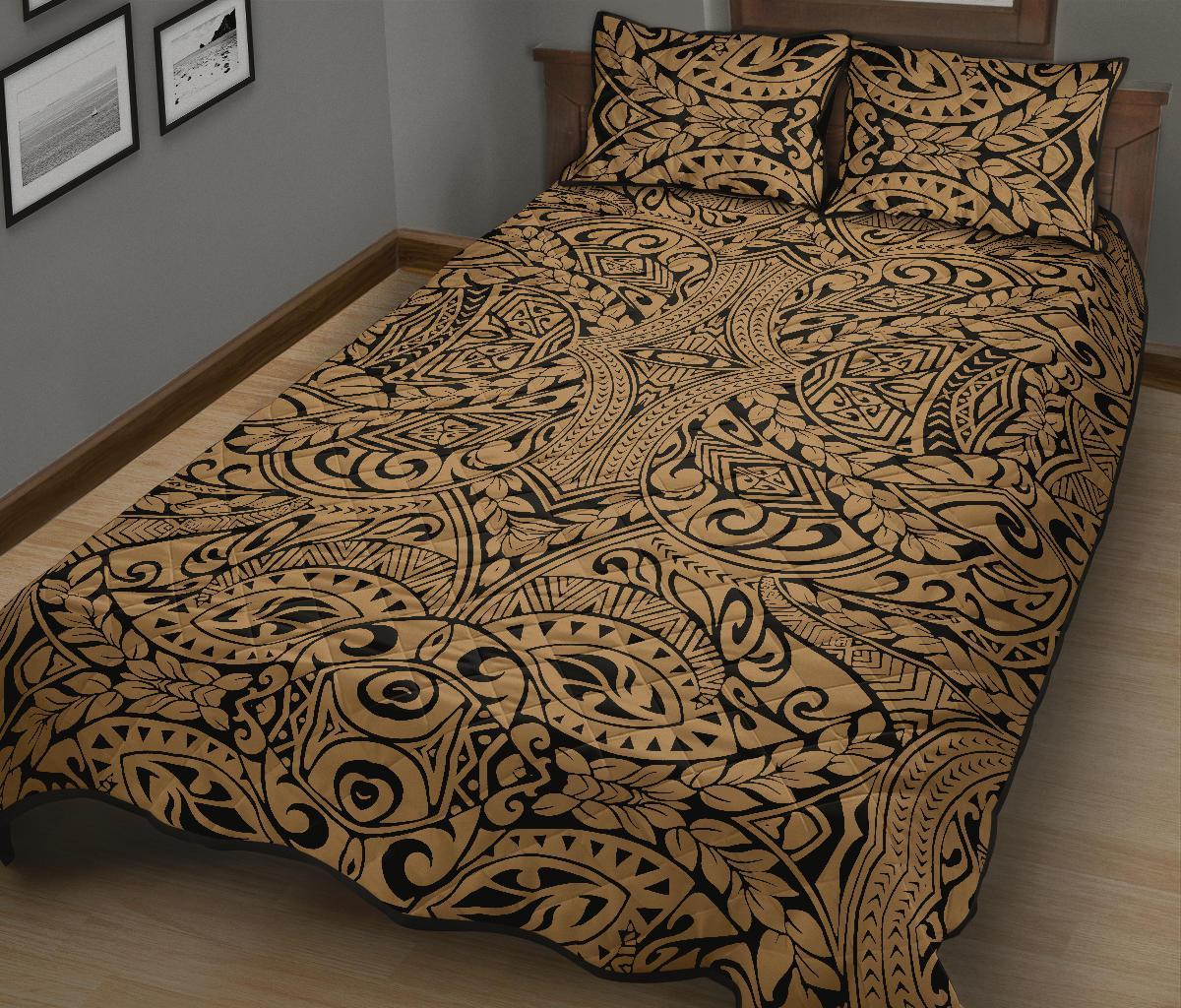 Hawaii Quilt Bed Set Polynesia Culture AH - Polynesian Pride