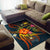 Polynesian Hawaii Personalised Area Rug - Legend of Samoa (Blue) - Polynesian Pride