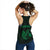 Hawaii Kakau Polynesian Anchor Women's Racerback Tank - Green - Polynesian Pride