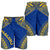 Nauru Men's Shorts - Polynesian Chief Flag Version - Polynesian Pride