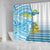 Tuvalu Rugby Shower Curtain Special - Polynesian Pride