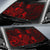 Tuvalu Auto Sun Shades Turtle Hibiscus Red - Polynesian Pride