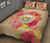 Hawaii Coat Of Arm Hibiscus Quilt Bed Set - Polynesian Pride