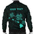 Hawaii Kakau Polynesian Three Turtles Map Personalized Men's Bomber Jacket - Turquoise - Polynesian Pride