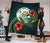 Niue Polynesian Premium Quilt - Green Turtle Hibiscus - Polynesian Pride