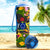 Cook Islands Hydro Tracking Bottle - Seal Spiral Polynesian Patterns - Polynesian Pride