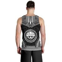 Federated States Of Micronesia Men's Tank Top - Polynesian Chief Black Version - Polynesian Pride