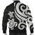 Polynesian Hawaii Men Bomber Jacket - White Tentacle Turtle - Polynesian Pride