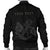 Hawaii Kakau Polynesian Anchor Personalized Men's Bomber Jacket - Grey - Polynesian Pride