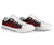 New Caledonia Low Top Canvas Shoes - Red Tentacle Turtle - Polynesian Pride