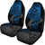 Tonga Polynesian Car Seat Covers - Blue Turtle Flowing - Polynesian Pride