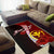 Hawaii Polynesian Custom Personalised Area Rug - Coat Of Arm With Hibiscus - Polynesian Pride