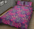 Hawaii Quilt Bed Set Tropical Hibiscus Purple AH - Polynesian Pride