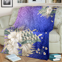Hawaii Premium Blanket - Hawaii Hibiscus Polynesian Culture Revival - Polynesian Pride