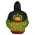 Samoa Polynesian Custom Zip up Hoodie Reggae Pride Map and Seal - Polynesian Pride