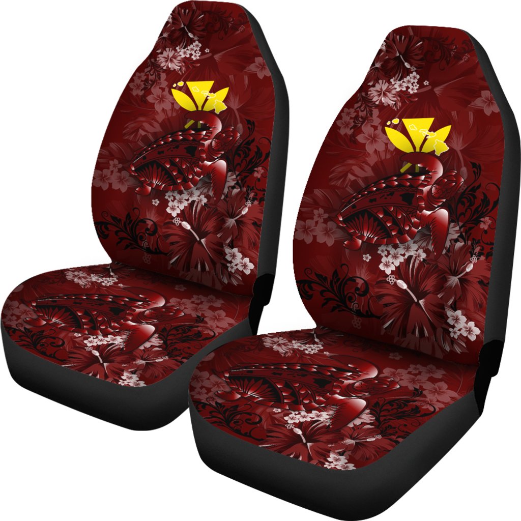 Hawaii Car Seat Covers - Hawaii Turtle Magenta Car Seat Covers - Polynesian Pride