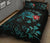 Hawaii Ohana Honu Paua Shell Quilt Bed Set - Polynesian Pride