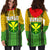 Hawaii Women's Hoodie Dress - Polynesian Hawaii Flag - Polynesian Pride