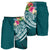 Polynesian Hawaii Men's Shorts - Summer Plumeria - Polynesian Pride