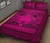 Hawaii Polynesian Pele Kanaka Quilt Bed Set Pink - Polynesian Pride