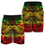 Fiji Men's Shorts - Reggae Shark Polynesian Tattoo - Polynesian Pride