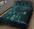 Pohnpei Polynesian Quilt Bed Set Dreamcatcher Blue - Polynesian Pride