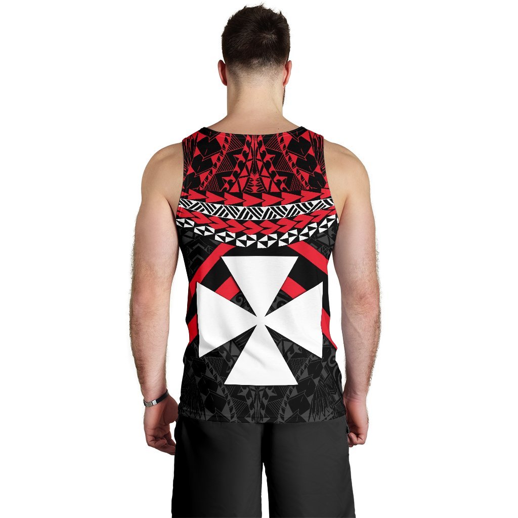 Wallis And Futuna Polynesian Men Tank Top - Vibes Version - Polynesian Pride