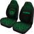 Hawaii Car Seat Covers - Hawaii Seal Polynesian Tattoo Fog Green - Polynesian Pride